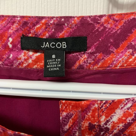 Jacob Orange/Purple Dress - Picture 2 of 3